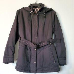 NWT Hooded and Belted Jacket